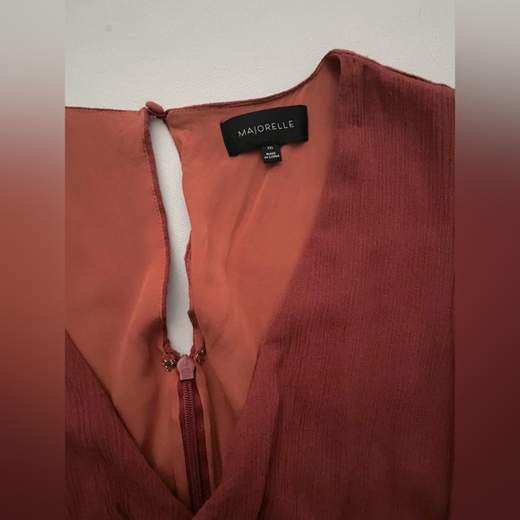 Evelyn Dress in Terracotta Orange revolve XXS - Picture 6 of 9